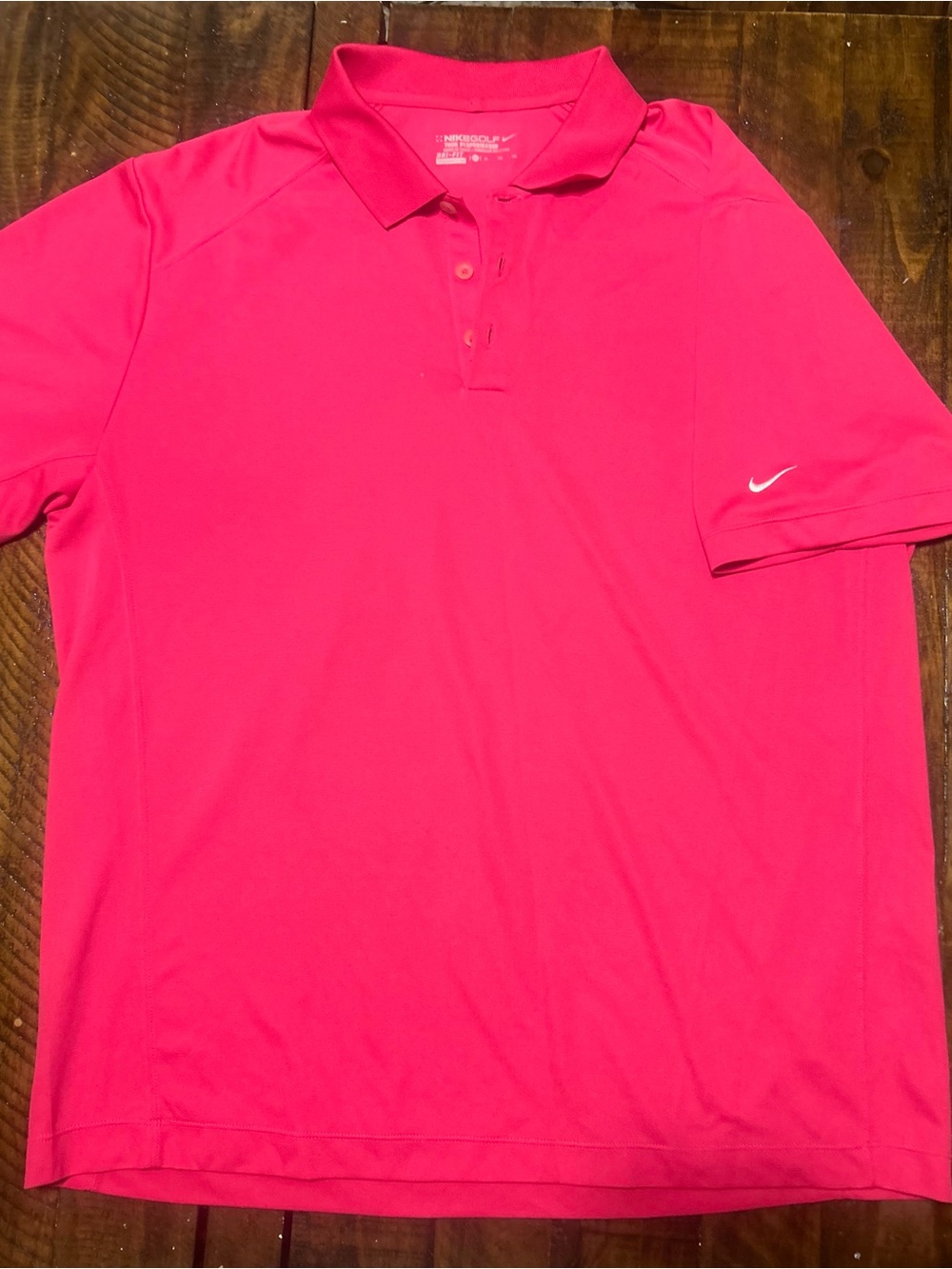Nike Men’s Hot Pink Golf Polo